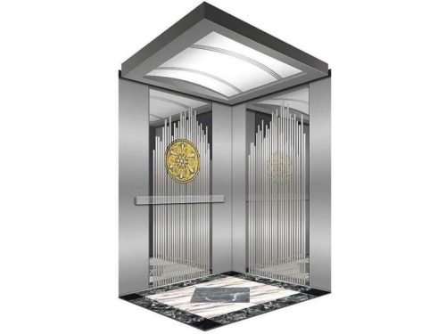 Cabin Inox gương có hoa văn xen kẽ inox sọc